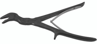 315-669B - BLACK LEKSELL BAYONET SHAPED RONGEUR 4mm LEFT 8 3/4" (22cm)