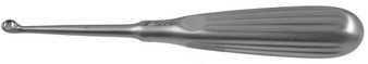 320-713 - BRUNS CURETTE ROUND CUP STRAIGHT 6 3/4" SIZE  1