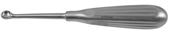320-715 - BRUNS CURETTE ROUND CUP STRAIGHT 6 3/4" SIZE  3