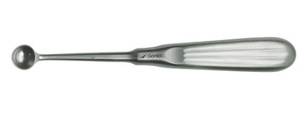 320-718 - BRUNS CURETTE ROUND CUP STRAIGHT 6 3/4" SIZE  6