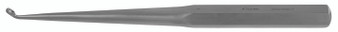 320-873A - BRUNS CURETTE HEXAGONAL HANDLE OVAL CUP ANGLE 9" SIZE  1
