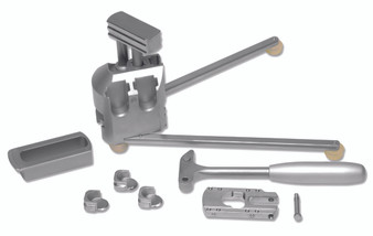 355-272 - BONE SCRAPER W/GRATER 2 LEGS 11"