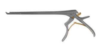 404-340C - CONVERTIBLE SONTEC-KERRISON RONGEUR W/EJECTOR PIN 10 MM OPENING 40° FORWARD 4 MM ULTRA-THIN-FOOTPLATE 8"