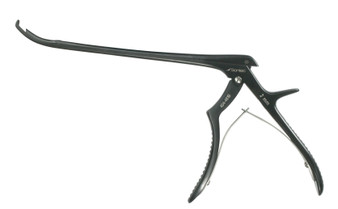 404-461B - BLACK CERAMITEC BEATTY FORAMINOTOMY RONGEUR CURVED UP 2mm 8"