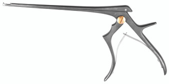 404-488B - SONTEC-KERRISON RONGEUR BLACK CERAMITEC SPECIAL HANDLE GOLD SCREW 90° UP-BITE 1 MM ULTRA-THIN-FOOTPLATE 7"