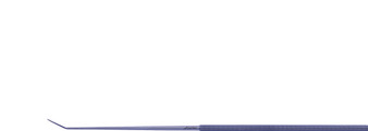 413-005 - TITANIUM RHOTON DISSECTOR ANGLE 1mm 7 1/2" #5