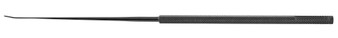 413-009SB - RHOTON DISSECTOR SEMI-SHARP 25° ANGLE 1mm 7 1/2" #9 BLACK STAINLESS STEEL