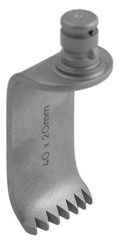 416-498 - TITANIUM CASPAR LATERAL BLADE 40mm x 20mm QR