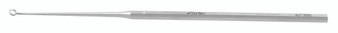 467-388S - BUCK EAR CURETTE HEXAGONAL HANDLE BLUNT ANGLE 5 3/4" SIZE  3
