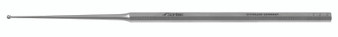 467-389S - BUCK EAR CURETTE HEXAGONAL HANDLE SHARP STRAIGHT 5 3/4" SIZE  000
