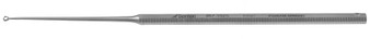 467-392S - BUCK EAR CURETTE HEXAGONAL HANDLE SHARP STRAIGHT 5 3/4" SIZE  0