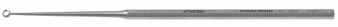 467-396S - BUCK EAR CURETTE HEXAGONAL HANDLE SHARP STRAIGHT 5 3/4" SIZE  2