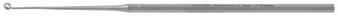 467-412S - BUCK EAR CURETTE HEXAGONAL HANDLE SHARP ANGLE 5 3/4" SIZE  3
