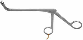 468-012 - FRONTAL OSTIUM NASAL FORCEPS 70° CURVED UP 5mm x 5.5mm JAW 5 1/2"