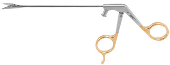 468-092 - NASAL SCISSORS SERRATED CURVED LEFT 5"