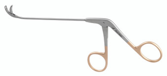 468-360 - ANTRUM GRASPING FORCEPS 90° TO 120 BACKBITE CURVED UP JAW 100mm WORKING LENGTH FIXED