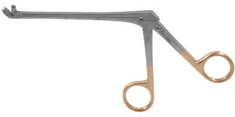 468-654Q - WEIL CUT THRU RONGEUR FENESTRATED JAWS UP ANGLE 2.5mm x 5.5mm 4 1/2" QUANTUM