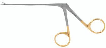 469-036Q - MICRO ALLIGATOR FORCEPS 4mm x 0.9mm DELICATE SERRATED JAW W/O LOCK STRAIGHT 3" QUANTUM