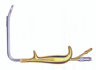 46934-00 - SONTEC SUCTION WOUND RETRACTOR ILLUMINATED 80mm x 16mm SMOOTH EDGE