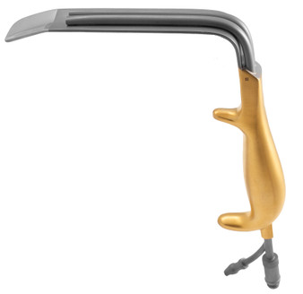 46934-04 - SONTEC SUCTION WOUND RETRACTOR ILLUMINATED 150mm x 25mm SMOOTH EDGE