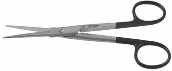 475-168B - BROWN SCISSORS POWER-CUT-BLACK STRAIGHT 5 3/4"
