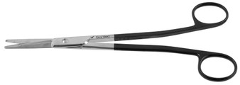 475-179 - FREEMAN KAYE SCISSORS SPREAD HANDLE POWER-CUT-BLACK STRAIGHT 7 1/4"