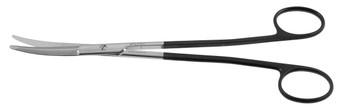 475-182 - BLACK FREEMAN KAYE SCISSORS CLASSIC SPREAD HANDLE FINO CURVED 7 3/4"