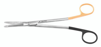 475-185 - FREEMAN KAYE SCISSORS SPREAD HANDLE TC-POWER CUT SERRATED STRAIGHT 7 1/4"