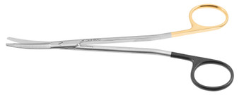 475-188D - FREEMAN KAYE SCISSORS SPREAD HANDLE TC-POWER CUT 1 BLADE SERRATED CURVED 7" FS