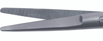 475-301 - BLACK HEYMANN KNIGHT NASAL SCISSORS STRAIGHT BLADES ANGLE TO SIDE PC 7"