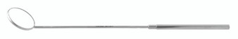 502-256 - LARYNGEAL MIRROR W/HANDLE 28mm 7" #7