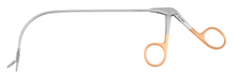 502-271 - JURASZ LARYNG FORCEPS SINGLE ARTICULATING LATERAL OPENING JAW 9"