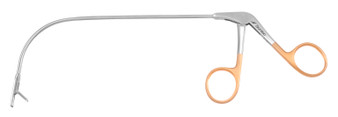 502-274 - JURASZ LARYNG FORCEPS SINGLE ARTICULATING VERTICAL OPENING JAW 9"