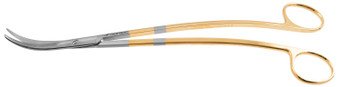 508-607 - STRATTE SCISSORS S-CURVED POWER CUT GOLD SLIGHT CURVE 10"