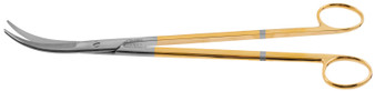 508-610 - HEANEY THOREK SCISSORS BEVELED BLADES RIGHT ANGLE POWER-CUT-GOLD 11"