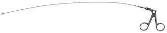 516-007 - FOREIGN BODY REMOVAL/GRASPING FORCEPS RING HANDLE SERRATED JAW 1.2mm 40cm