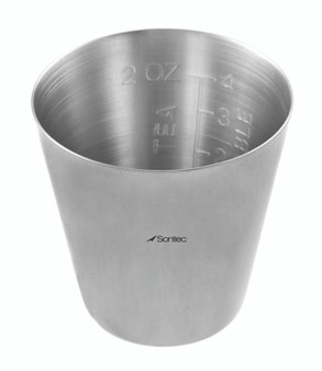 ST2 - MEDICINE CUP GRADUATED STAINLESS 2 OZ FS