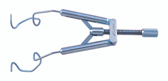 T10-1750 - TITANIUM LIEBERMAN SPECULUM TEMP APPROACH 17mm V-SHAPED BLADES
