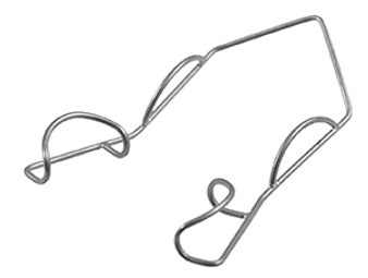 10-1018 - BARRAQUER PARALLEL WIRE SPECULUM W/FINGER GRIPS 12mm ROUND BLADES