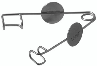 10-1047 - ALFONSO SPECULUM W/FINGER DISCS 8mm x 5mm CLSD WIRE