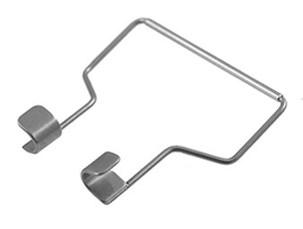10-1049 - BARRAQUER-OOESTERHUIS SPECULUM 4mm BLADE W/ ADJUSTABLE APPROXIMATOR FRAME 10-25mm SPREAD