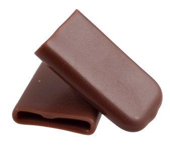 105-744 - TIP COVERS BROWN 100 PER BAG FS