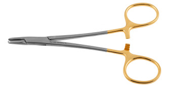 1100-112A - MAYO HEGAR-BAUMGARTNER NEEDLE HOLDER TC SERRATED 5 1/2"