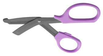 1100-209-PURPLE - UTILITY SCISSORS CLASSIC PLASTIC HANDLES COATED BLADES 8" LAVENDER
