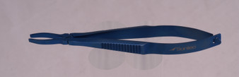 T14-6400 - TITANIUM GRADLE  CILIA  FORCEPS SMOOTH SQUARED JAW