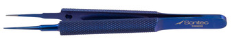 T14-5560 - TITANIUM TENNANT TYING FORCEPS STRAIGHT SMOOTH DELICATE ROUND HANDLE