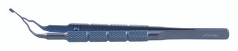 T14-5376 - TITANIUM CROSS ACTION NUCLEUS SPLITTER FORCEPS ROUND KNURLED HANDLE