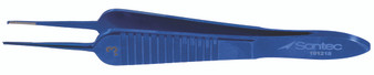 T14-3075 - TITANIUM MANHATTAN SEVERIN TISSUE FORCEPS W/TYING PLATFORM 0.3mm TIP ANGLE 1x2T