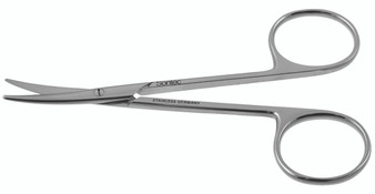 1100-346 - STRABISMUS SCISSORS CURVED 4 1/2"
