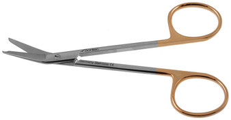 1100-297 - SPENCER SUTURE SCISSORS ANGLED 4 1/2"